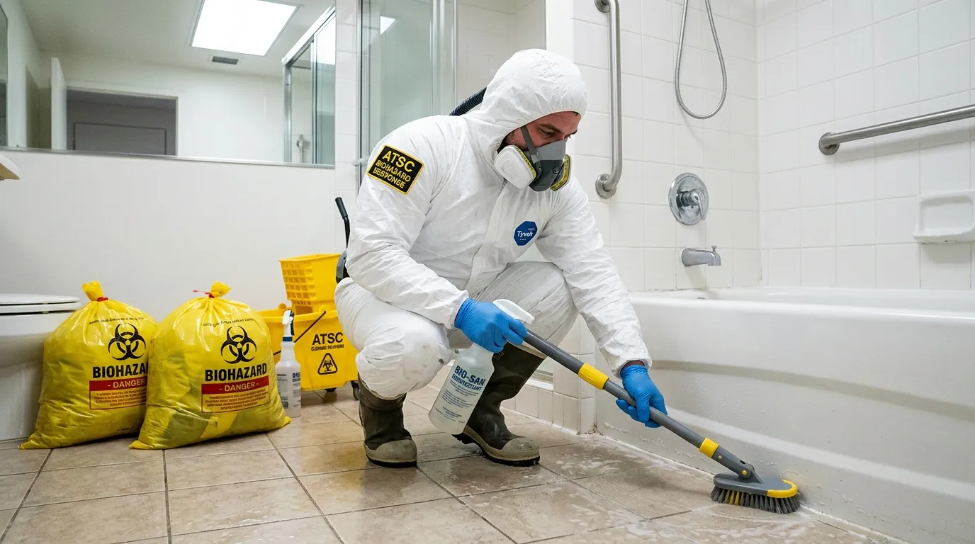 Decontamination equipment deployed for Blood Cleanup in Lincolnshire